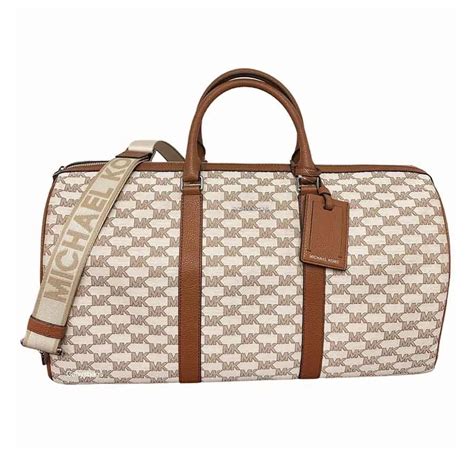 michael kors cooper duffle bag|michael kors travel suitcase.